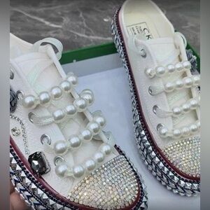 ✨NEW Pearl Shoe Laces for Converse DIY